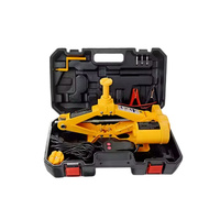 Cric hydraulique électrique pour voiture, outils pour véhicules, cric de voiture 3 tonnes, cric ciseaux électrique 12V 2 en 1
