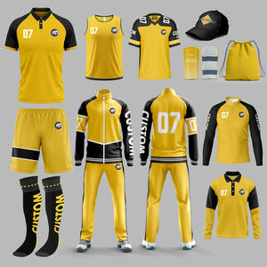 Completo da <span class=keywords><strong>Calcio</strong></span> Personalizzato da Uomo Traspirante: Maglia e Pantaloncini in Poliestere con Stampa Digitale per Club/Team/Personalizzabile - Product Image 1