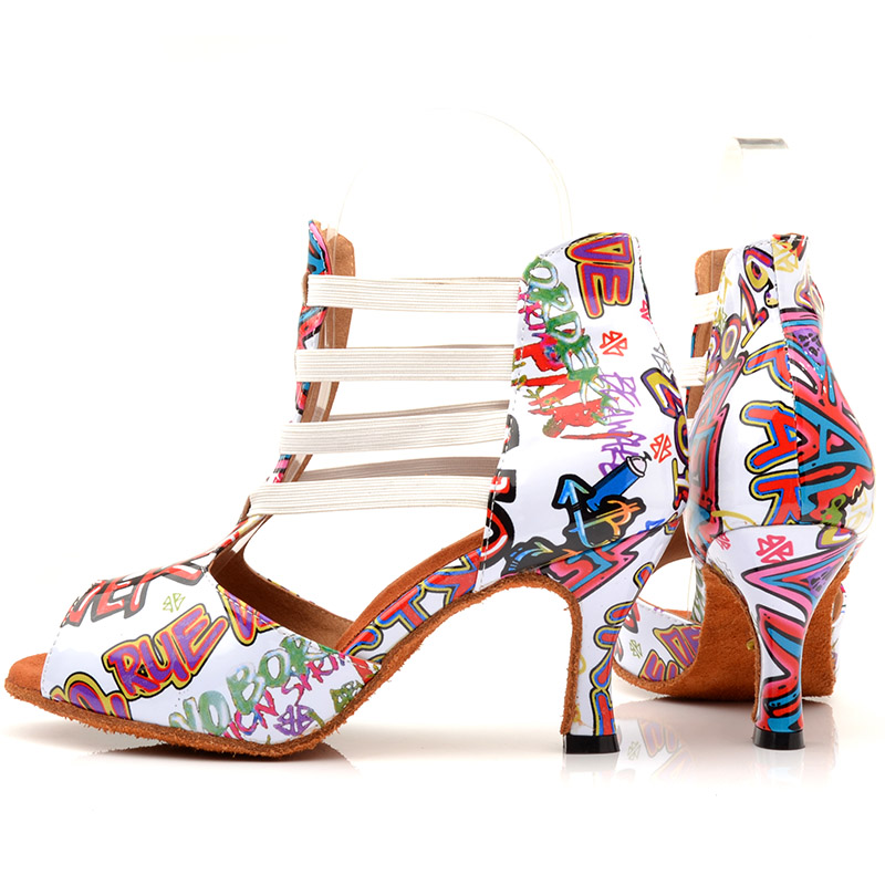 Wholesale Women's Latin Dance Shoes Girls Salsa Tango Shoes Ballroom Dancing Shoes