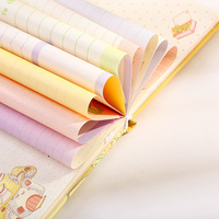 Carnet de notes écologique en gros, kawaii, mignon, pour enfants, 50 000 carnets de notes pour étudiants, dessin animé, animaux de la forêt