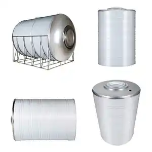 1000 liters 304 stainless steel round heat preservation water tank for hot or frozen water storage