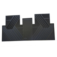 Offre à durée limitée Latex naturel non toxique inodore antidérapant imperméable et résistant à la saleté tapis de voiture pour voitures spéciales tesla