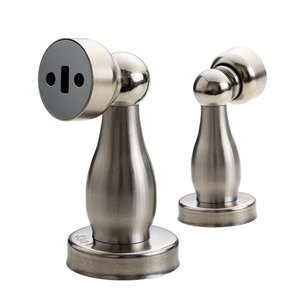 Lideshi Stainless Steel <b>Door</b> Stopper 7804 Wall And Floor Mount Magnetic <b>Door</b> <b>Catch</b> For Interior <b>Doors</b> Durable - Product Image 2
