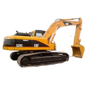 Excavadora usada de 2008 años CAT 320C Excavadora de orugas de 20 toneladas con servicio completo 320d 320dl 320gc 320gx en stock para la venta - Product Image 1