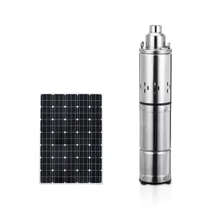 Cheap screw submersible deep well solar well pump with mppt