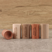 Diffuseur d'huiles essentielles en bois personnalisé avec couvercle, diffuseur d'arômes écologique à libération lente pour la décoration de la maison et du bureau