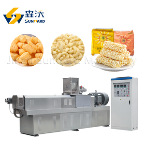 Ligne de production d'équipement d'extrusion de nourriture de loisirs machine de casse-croûte soufflée par riz - Product Image 5