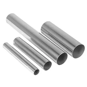 Tubulação De Aço Inoxidável Venda Direta 48mm OD Tubos Soldados Industriais Redondos De Aço Inox 316 304