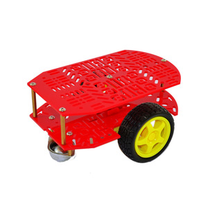 OKY5034 Smart Car Chassis <b>Kit</b> 2 Wheel Drive Reduction Gear <b>DIY</b> STEM Car <b>Kit</b> - Product Image 3