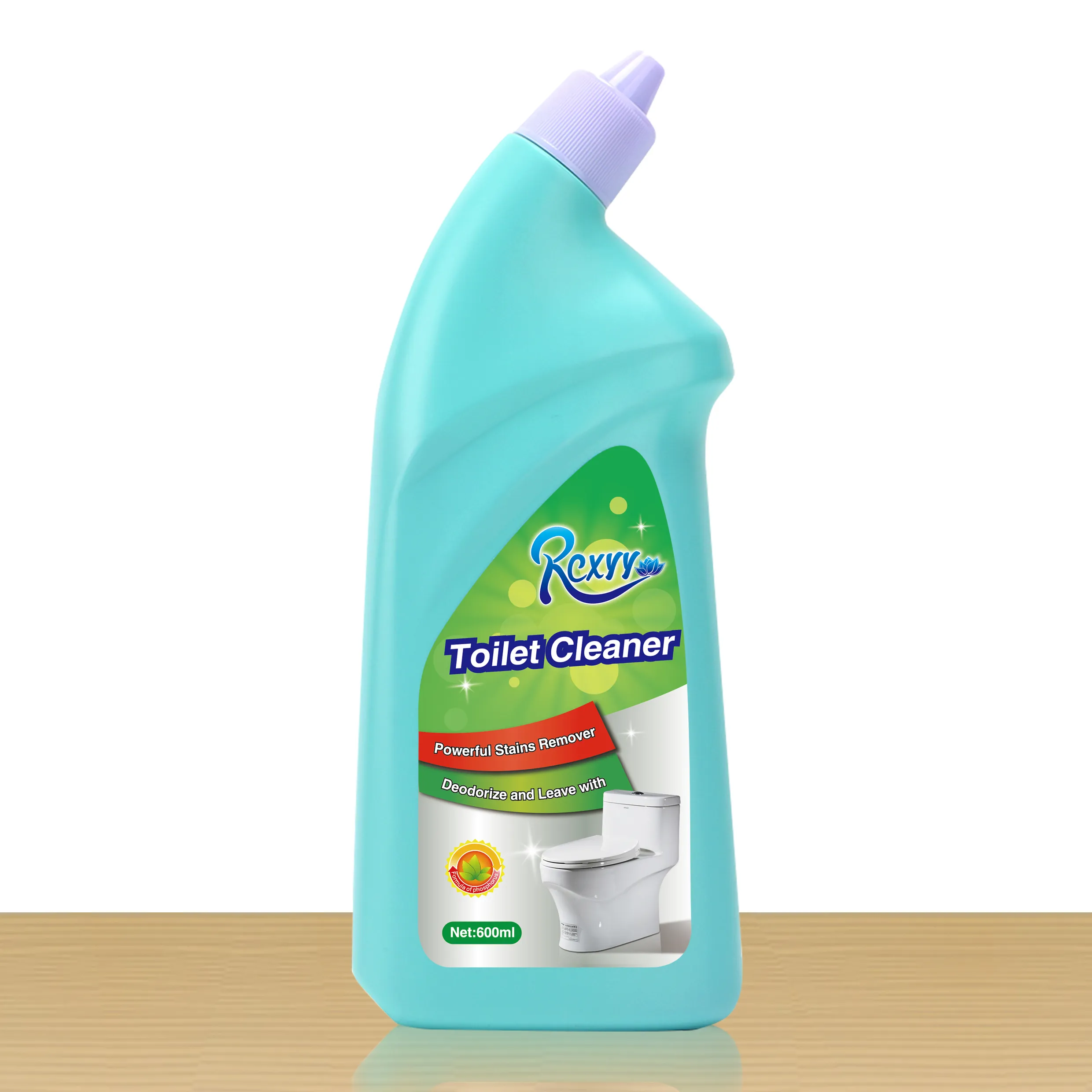 Ecológico mejor 600ml Envío gratis Inodoro Limpiador Detergente Líquido para inodoro sucio