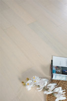 Parquet en bambou contrecollé Sunhouse Gerona, naturel, huilé, imperméable, garantie 5 ans+, installation flottante/à coller, cuisine