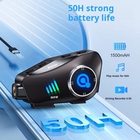 Casque de moto en plastique ABS Q28 avec caméra intégrée, compatible universel, enregistreur vidéo HD 1080P, commande vocale, étanche