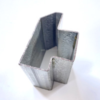 Tuyau en métal galvanisé de fabrication en métal de zingage de section creuse rectangulaire en acier avec le numéro de modèle de feuille