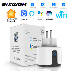 SIXWGH Marke Intelligent Tuya Wi-Fi Stecker der europäischen Standard-Serie mit Buchse 3 Wechselstrom steckdosen Countdown-Timing-Funktion Ganzes Haus - Product Image 6