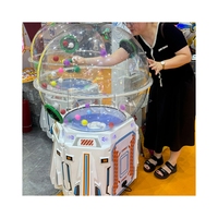 Mini air électronique soufflant le numéro de dessin de loto chanceux boules de ping-pong jeu de bingo loterie flipper