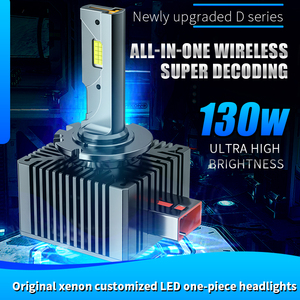 도매 130W M15 D1S D2S D3S D4S D8S Canbus LED 헤드 라이트 20000LM 6000K 알루미늄 자동차 조명 액세서리 자동 LED 헤드 램프 전구 - Product Image 2