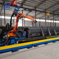 Station de soudage robotisée automatisée sans programmation, type rail au sol