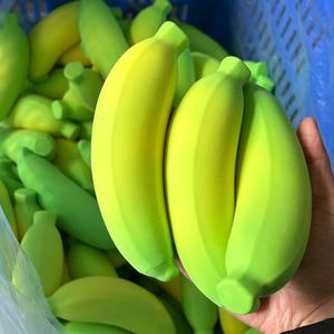 Nouvelles balles anti-stress géantes en forme de banane, fraise et carotte, remplies de farine, à retour lent, vente en gros - Product Image 5
