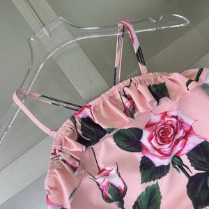 ชุดว่ายน้ำเด็กมาใหม่ แบรนด์ดีไซเนอร์ ชุดว่ายน้ำเด็กผู้หญิงแบบจั๊มสูท แต่งระบาย หรูหรา ชุดว่ายน้ำครอบครัว แบรนด์ดัง ชุดว่ายน้ำเด็ก - Product Image 4