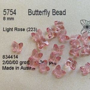 Perline di Cristallo <span class=keywords><strong>Swarovski</strong></span> 5754 di Alta Precisione, Design a Farfalla Austriaco, Accessori di Moda per Design Professionale di Gioielli - Product Image 3