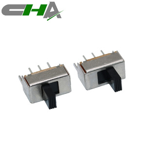 11*6mm 2p2t 2t2p 2p6t 2p5t 2 vị trí 2 Pin Dip thu nhỏ mini AC 100V 115V 125V Công tắc trượt hai vị trí SPST trượt chuyển đổi - Product Image 6
