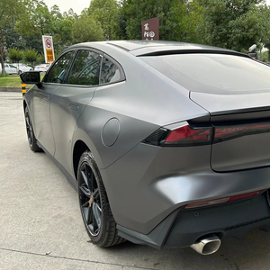 Luxury dark grey PET Glossy Car Wrap <b>Vinyl</b> 7.5 mil Self-healing Scratch Resistant Exterior Decoration Film for Sedans Finish - Product Image 4