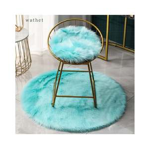 SIPEIEN Pink <b>Heart</b> <b>Shaped</b> Rugs Carpet Decorative Soft Faux Fur Rugs for Living Room Bedroom Plush Floor Carpet - Product Image 3