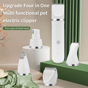 Toptan 4 IN1 düşük gürültü <span class=keywords><strong>Pet</strong></span> elektrikli makas kedi köpek saç kesme makinası tıraş ayak saç küçük <span class=keywords><strong>Pet</strong></span> bakım için tırnak törpü<span class=keywords><strong>s</strong></span>ü kiti - Product Image 5