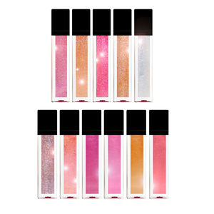 时尚纯素透明唇彩批发自有品牌闪光唇彩