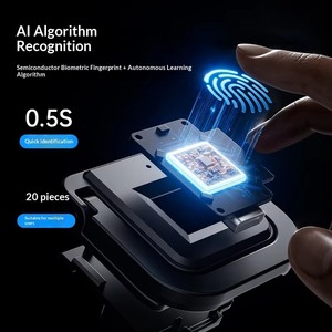 <span class=keywords><strong>Serrure</strong></span> électronique intelligente à empreinte digitale et mot de passe pour tiroir coulissant, table de chevet, <span class=keywords><strong>armoire</strong></span> de rangement, multifonctionnelle et protectrice - Product Image 6