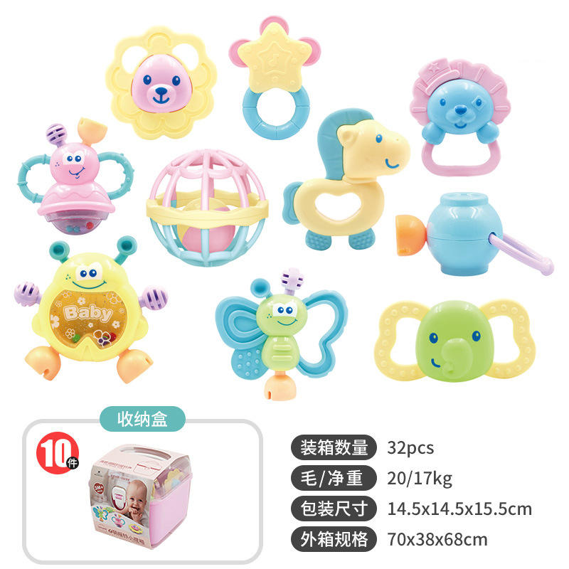 Classic set 10 pièces-boîte de rangement pour cartes anglaise-rouge