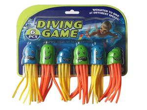 Jouets de <span class=keywords><strong>bain</strong></span> amusants pour enfants, animaux <span class=keywords><strong>sous</strong></span>-marins à lancer, requin, poisson, pieuvre, fusée, fille, garçon, PVC, piscine, jouets de plongée qui coulent - Product Image 5