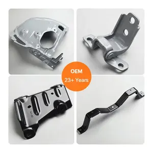 OEM Custom Autoparts Stamping Metal Stamping Auto Brackets Powder Parts