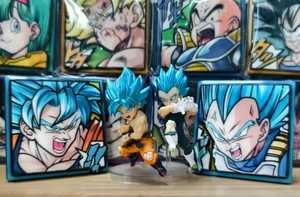 En gros, Aimant de réfrigérateur Dragon Anime, Boîte mystère d'anime de combat classique, Autocollant magnétique Super Guerrier, Jouet de collection pour décoration intérieure - Product Image 5