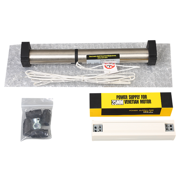 High Quality Blinds Shades 24 mm 1.2nm Tubular Blinds Motor RF433 Smart Motorized Zebra Roller Blind Motor