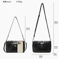 Sacs à main pour femmes de haute qualité en cuir véritable, sacs à bandoulière de luxe discrets pour femmes, fournisseur OEM de sacs