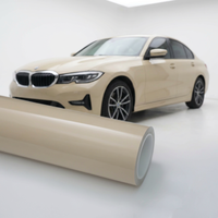 Film de protection de peinture automobile TPU, changement de couleur blanc-bleu, PPF brillant, anti-rayures, auto-réparateur, épaisseur 7,5 mil, luxe 10