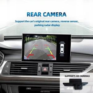 Radio Auto con Pantalla Retráctil de 9 Pulgadas, Snapdragon 665 de 8 Núcleos, Android 14, Carplay, Reproductor de DVD y Navegación para <span class=keywords><strong>Audi</strong></span> <span class=keywords><strong>A6</strong></span> C6 C7 2012-2018 - Product Image 5