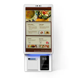 21,5 Дюймов настенный емкостный сенсорный экран, терминал для оплаты, киоск самообслуживания, устройство для заказа для ресторана