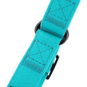 고품질 애완 동물 용품 PVC Martingale 가죽 스타일 개 칼라 강한 버클 - Product Image 4