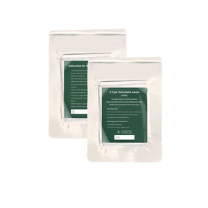 A-shield ucuz steril sıkıştırılmış gazlı bez ilk yardım hızlı pıhtılaşma 7.5cm * 50cm fiber Chitosan z-kat hemostatik gazlı bez - Product Image 6
