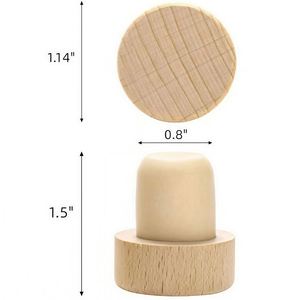 Bouchon de bouteille de vin personnalisé, bouchons de vin en bois sur mesure pour les cadeaux de mariage, les fêtes prénuptiales, bouchon de bouteille en bois gravé - Product Image 4