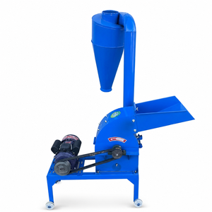 Nouveau Broyeur à marteaux à faible production de poussière avec <span class=keywords><strong>s</strong></span>éparateur cyclonique pour céréales et maï<span class=keywords><strong>s</strong></span>, capacité 300-6000 kg, garantie 1 an - Product Image 4