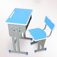 Bureau et chaise d'étudiant de haute qualité Combo pour les établissements d'enseignement