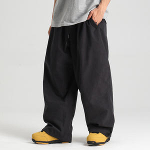 سراويل تزلج فضفاضة سراويل رياضية خارجية مضادة للماء والرياح شتوية دافئة سراويل تزلج نسائية - Product Image 2