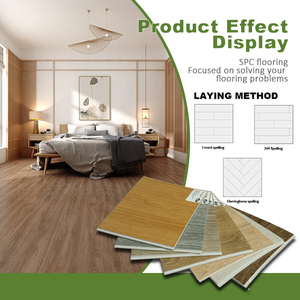 Planches de sol et de mur en vinyle noir en bois, double clic, 8 mm, imperméables, isolantes, base de 70 mètres carrés, autocollants, panneaux SPC - Product Image 4