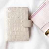 Álbum DE FOTOS A4 de cuero PU personalizado 2026, gran oferta, carpeta de documentos con logotipo personalizado para documentos escolares, Cartera de carpetas de archivos