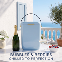 Boîte isotherme personnalisée avec logo couleur, 10L, boîte isotherme rigide pour vin et canettes