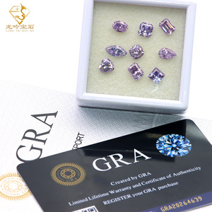 Chapado Sakura Rosa Mossanite <span class=keywords><strong>Diamond</strong></span> Marquise corte <span class=keywords><strong>Moissanite</strong></span> VVS Joyería suelta piedras preciosas con certificado GRA - Product Image 3