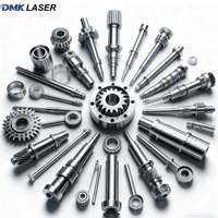 Système intégré d'imprimante 3D en métal DMK GT260 SLM, solution tout-en-un de l'impression aux pièces finies CNC, projet clé en main
